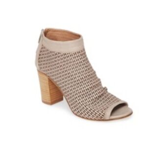 Ron White Shyla Perforated Peep Toe Bootie